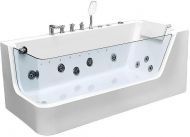 Акриловая ванна Ceruttispa 170x80 R C-494-17R 9948 с гидромассажем