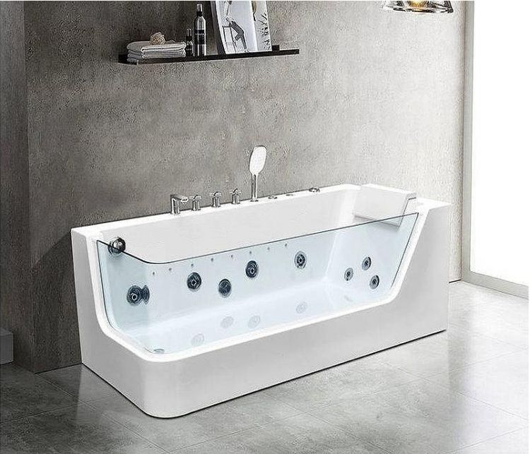 Акриловая ванна Ceruttispa 170x80 R C-494-17R 9948 с гидромассажем Акриловая ванна Ceruttispa 170x80 R C-494-17R 9948 с гидромассажем