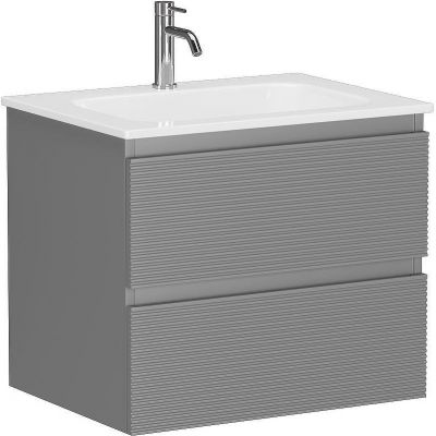 Тумба под раковину Sancos Folk 60 FL60ES подвесная Ergraut soft