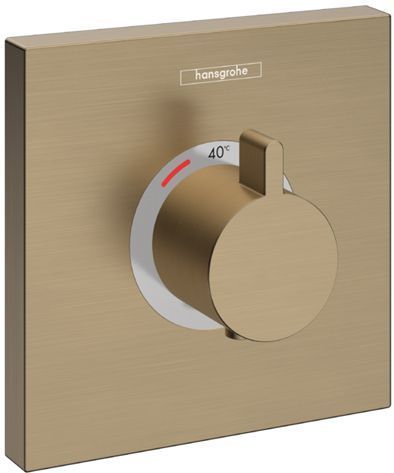 Hansgrohe ShowerSelect Термостат , СМ, цвет: шлифованая бронза