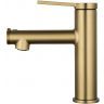 Смеситель для раковины Wonzon & Woghand WW-H1017-BG цвет Брашированное золото