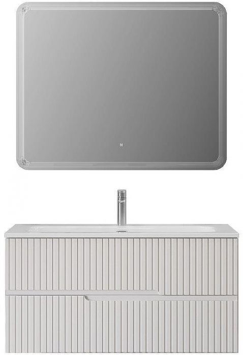 Тумба под раковину Cezares Duet-N 100 DUET-N-1000-2C-SO-BL подвесная Bianco Lucido