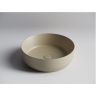Умывальник CERAMICANOVA Element чаша накладная круглая (цвет Капучино Матовый) CN6022MC