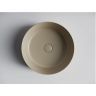 Умывальник CERAMICANOVA Element чаша накладная круглая (цвет Капучино Матовый) CN6022MC