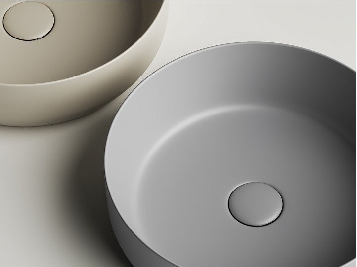 Умывальник CERAMICANOVA Element чаша накладная круглая (цвет Капучино Матовый) CN6022MC Умывальник CERAMICANOVA Element чаша накладная круглая (цвет Капучино Матовый) CN6022MC