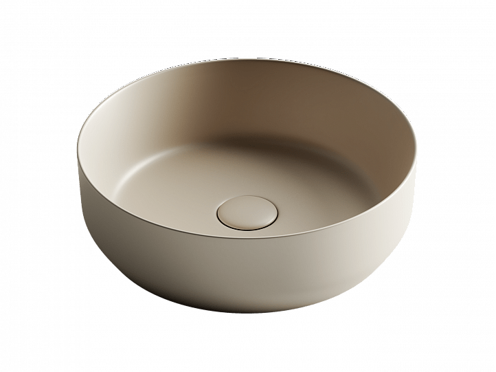 Умывальник CERAMICANOVA Element чаша накладная круглая (цвет Капучино Матовый) CN6022MC Умывальник CERAMICANOVA Element чаша накладная круглая (цвет Капучино Матовый) CN6022MC