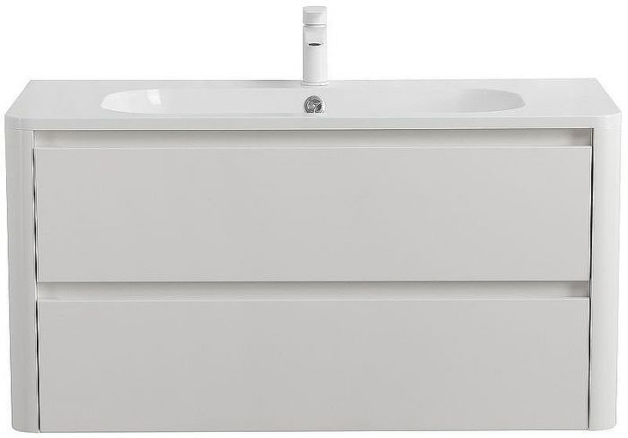Тумба под раковину Cezares Relax 100 RELAX-1000-2C-SO-BL подвесная Bianco Lucido