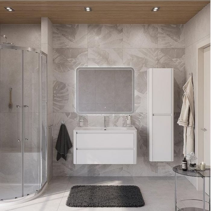 Тумба под раковину Cezares Relax 100 RELAX-1000-2C-SO-BL подвесная Bianco Lucido