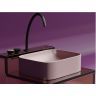 Умывальник CERAMICANOVA Element чаша накладная прямоугольная (цвет Розовый Матовый) CN6052MP