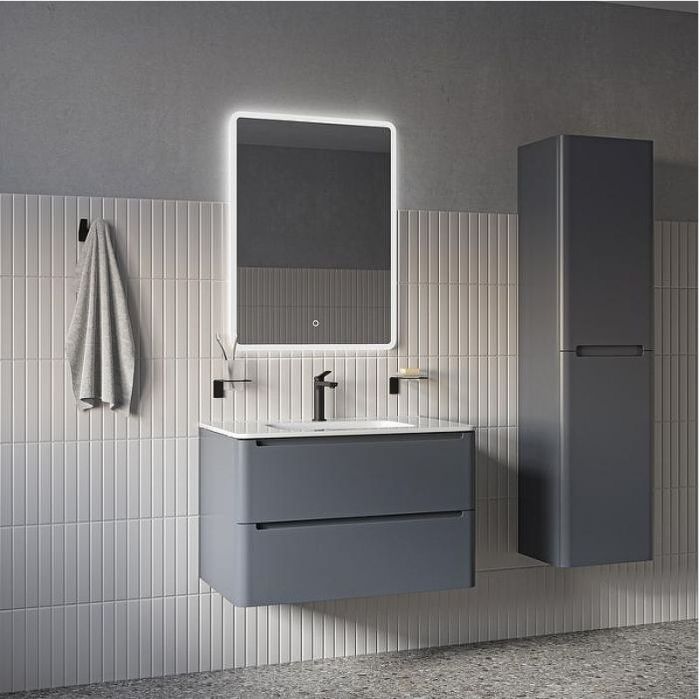 Зеркало Iddis Uniq 80 UNI8060i98 с подсветкой с сенсорным выключателем и диммером