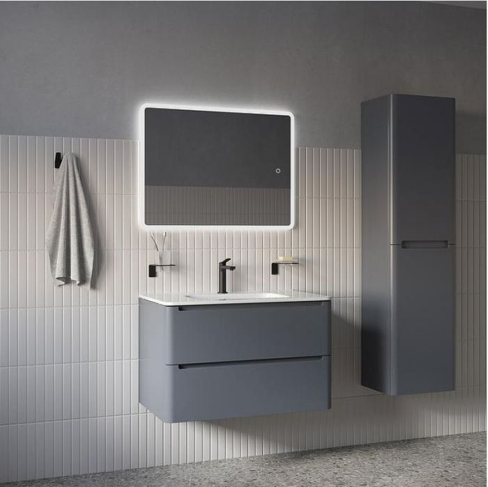 Зеркало Iddis Uniq 80 UNI8060i98 с подсветкой с сенсорным выключателем и диммером