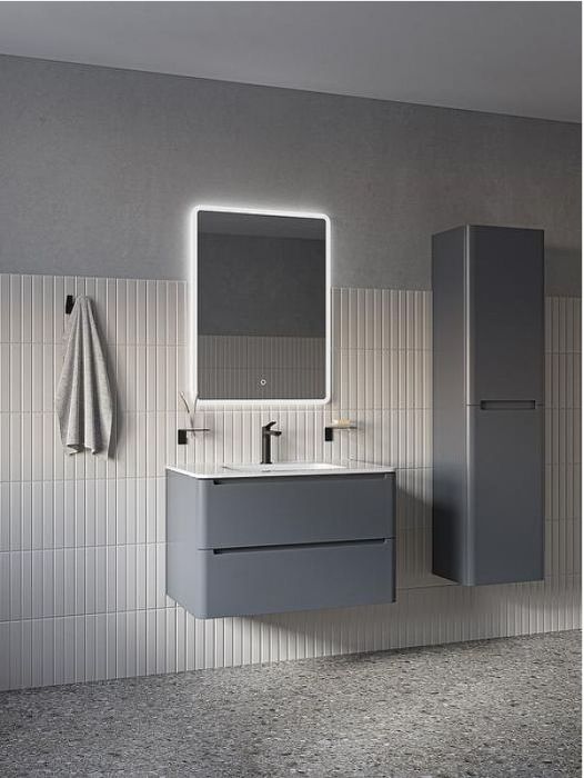 Зеркало Iddis Uniq 80 UNI8060i98 с подсветкой с сенсорным выключателем и диммером