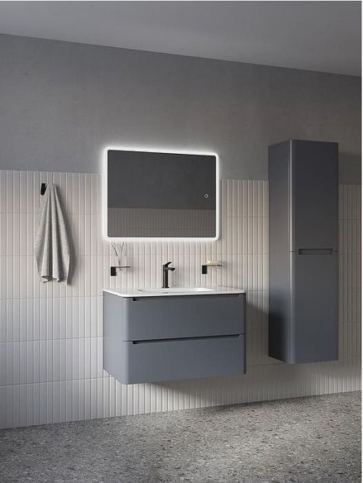 Зеркало Iddis Uniq 80 UNI8060i98 с подсветкой с сенсорным выключателем и диммером