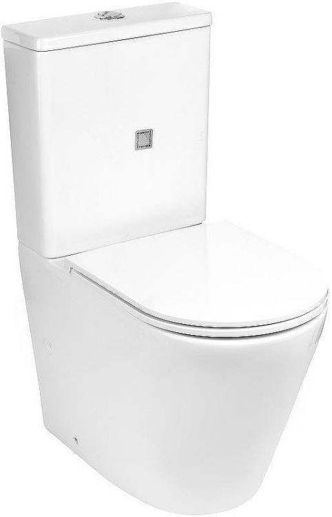 Унитаз компакт WeltWasser Salzbach 011 GL-WT 10000011688 с бачком и сиденьем Микролифт