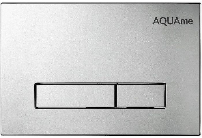 Клавиша смыва AQUAme AQM4103S Сатин