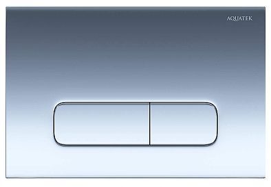 Клавиша смыва Aquatek PNS-0000007 цвет Хром глянцевый