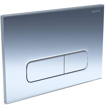 Клавиша смыва Aquatek PNS-0000007 цвет Хром глянцевый