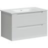Тумба подвесная SANCOS под раковину Norma 2.0, белый глянец 790х450х500, NR2.080W
