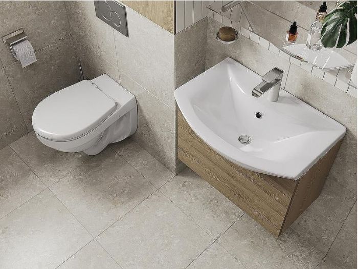 Комплект унитаза с инсталляцией Santeri Альфа 1.3815.9.S00.00B.0 с сиденьем и клавишей смыва Хром