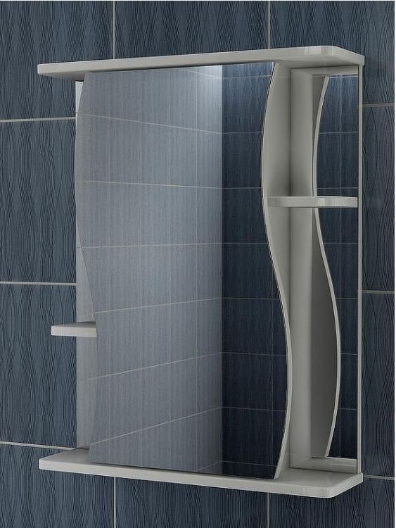 Зеркальный шкаф Vigo Alessandro 55 zsh.ALE.55 Белый