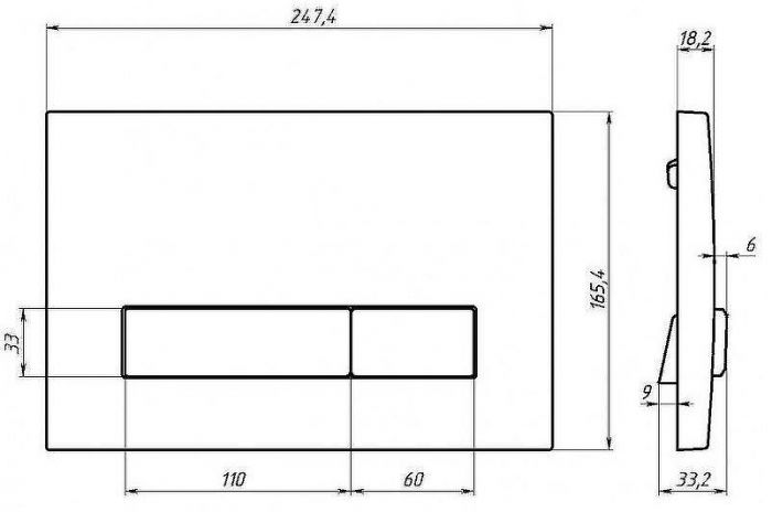 Комплект унитаза WeltWasser Merzbach 043 GL-WT 10000009939 с инсталляцией Berges Atom 410 040340 с сиденьем Микролифт и Черной матовой клавишей смыва
