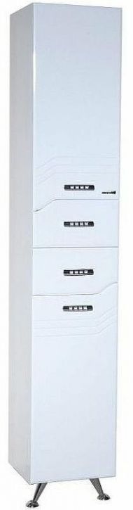 Шкаф пенал Bellezza Дрея 35 4621304710011 Белый