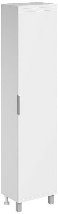 Шкаф пенал DIWO Дмитров 45 DMI.P.45/S/W цвет Белый