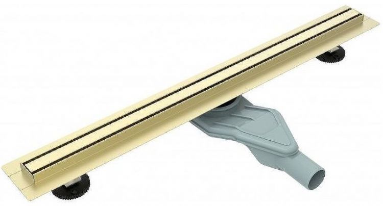 Душевой лоток Esbano Slim 80 S-SIDE-80SG ESTRSLMSIDE80SG с решеткой Золото матовое Душевой лоток Esbano Slim 80 S-SIDE-80SG ESTRSLMSIDE80SG с решеткой Золото матовое