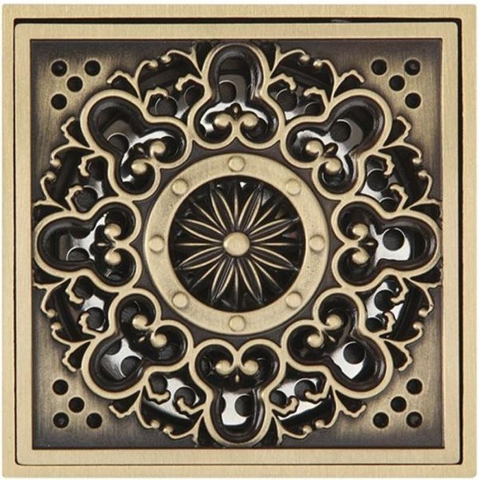 Душевой трап Veragio Canyon VR.CAN-2017.BR с решеткой Бронза