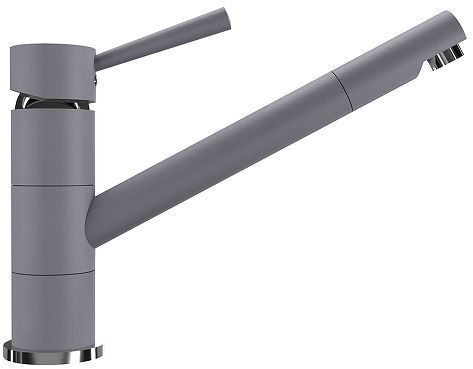 Смеситель для кухни Ulgran Quartz UQ-025-05 цвет Бетон