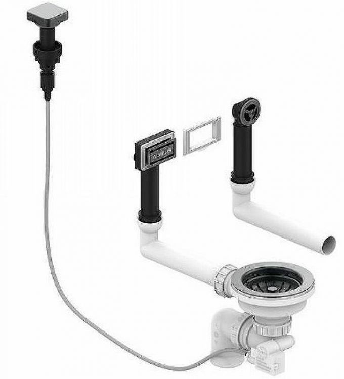 Выпуск для кухонной мойки Alveus 1144852 Антрацит