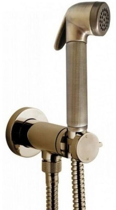 Гигиенический душ со смесителем Bossini Nikita E37008B.022 Бронза
