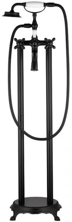 Смеситель для ванны Wonzon & Woghand Retro WW-88649020-MB универсальный цвет Черный матовый