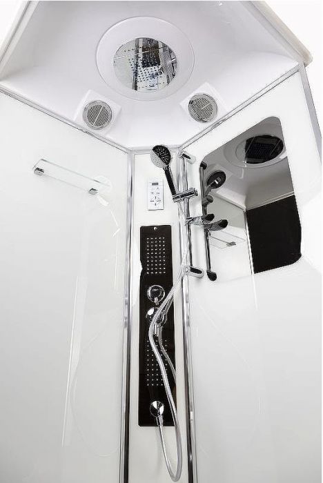 Душевая кабина Niagara Premium 90x90 NG-6001-01GD с гидромассажем