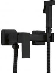 Гигиенический душ со смесителем Frap F7504-6 Черный матовый Гигиенический душ со смесителем Frap F7504-6 Черный матовый