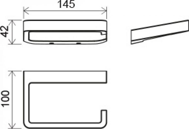 Держатель туалетной бумаги Ravak 10° X07P329, хром Держатель туалетной бумаги Ravak 10° X07P329, хром