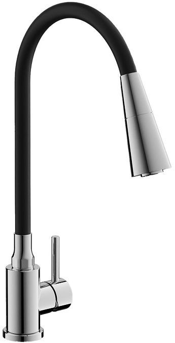 Смеситель для кухни Belz B74809 цвет Хром Черный