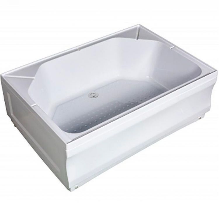 Душевой поддон из АБС-пластика Wemor 120x80 S 10000006059 Белый