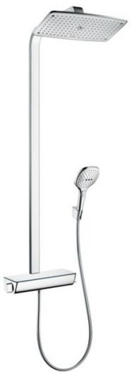 Hansgrohe Raindance Select 360 Showerpipe Душевая система, с верхним душем 36х19см, термостатический смеситель , с ручным душем, цвет: хром