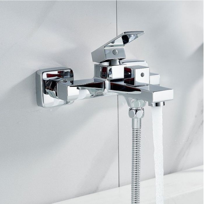 Смеситель для ванны Shevanik S9602 цвет Хром