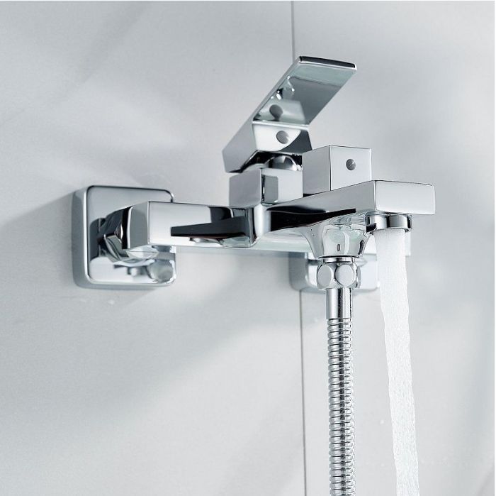 Смеситель для ванны Shevanik S9602 цвет Хром