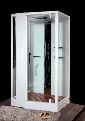 Душевая кабина Orans SR-89105LS белая, с баней Душевая кабина Orans SR-89105LS белая, с баней