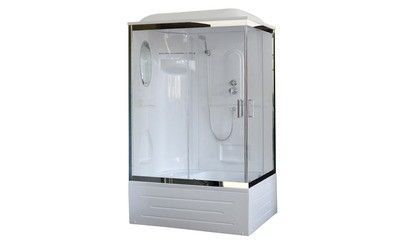 Душевая кабина Royal Bath RB 8120BP1-T-CH (прозрачное) левая