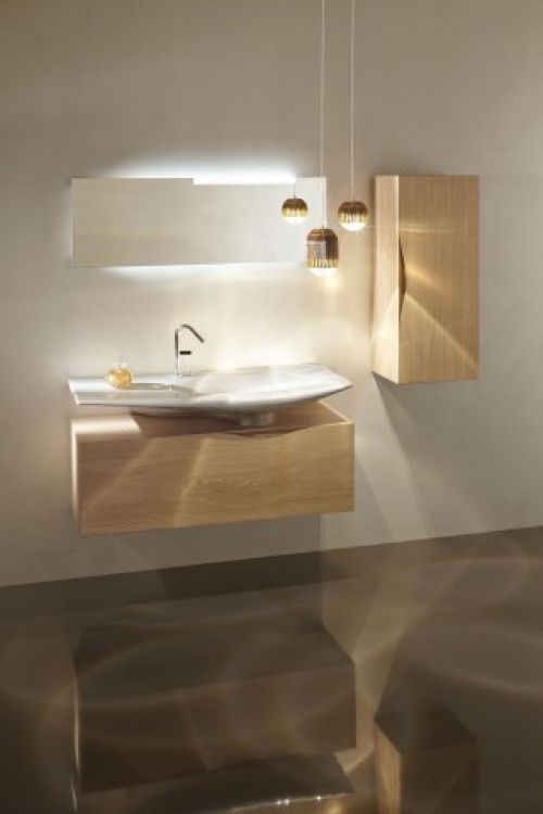 Колонна подвесная Jacob Delafon Stillness, петли справа, цвет тёмный дуб [EB2006D-P7]