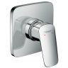 Hansgrohe Logis  Смеситель для душа с маленькой розеткой, внешняя часть,  цвет: хром