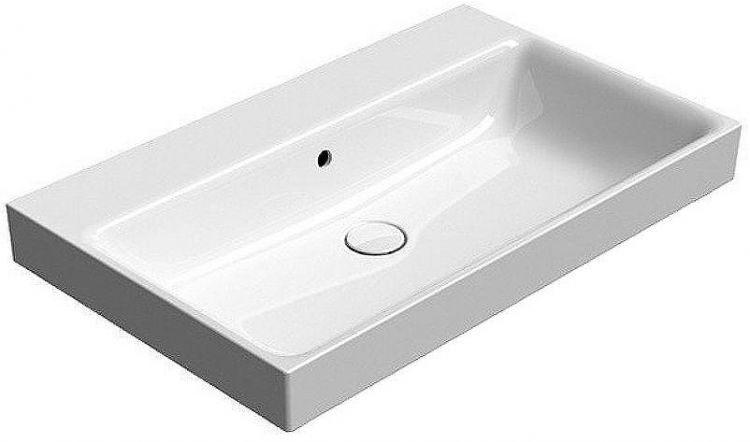 Раковина GSI Nubes 80 9622011 Белая