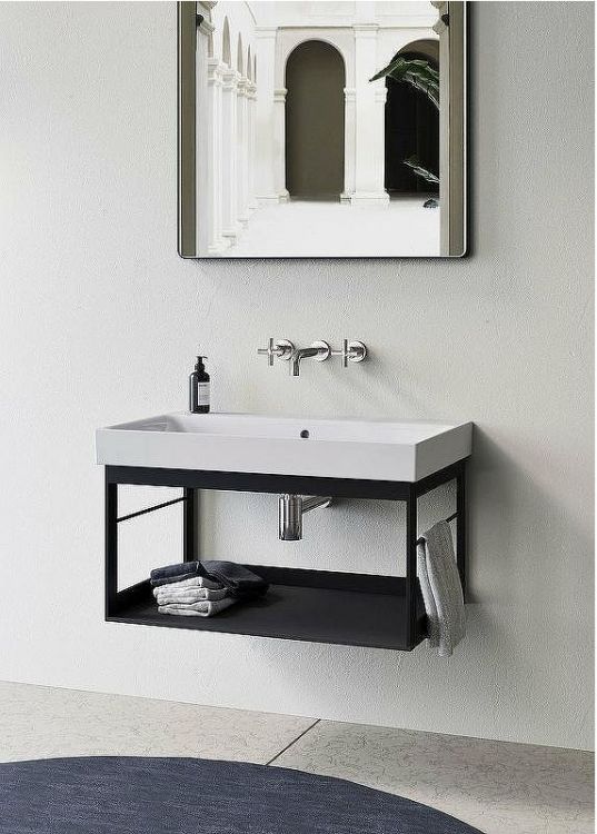 Раковина GSI Nubes 80 9622011 Белая