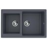 Кухонная мойка Ulgran Classic U-505-343 Антрацит Кухонная мойка Ulgran Classic U-505-343 Антрацит