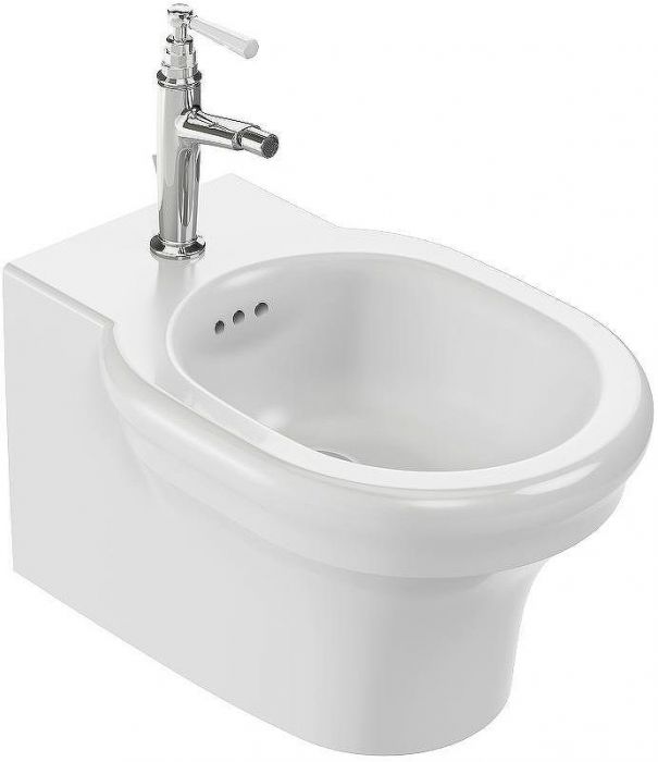 Биде Jacob Delafon Cleo EMI0002-0 подвесное Белое