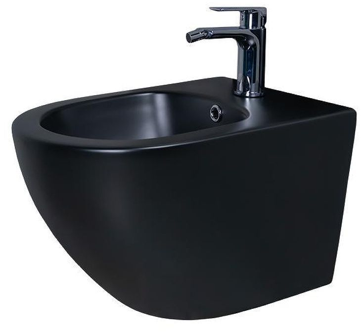 Биде Gid Convexo BDP-96BM 21103 подвесное цвет Черный матовый